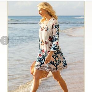 Soft Surroundings Fish Cover Up